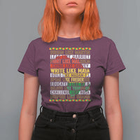 Black History Month T Shirt For Women Dream Like Martin Lead Like Harriet