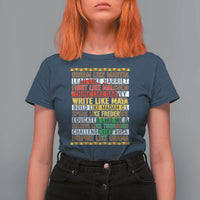 Black History Month T Shirt For Women Dream Like Martin Lead Like Harriet