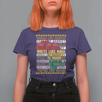 Black History Month T Shirt For Women Dream Like Martin Lead Like Harriet