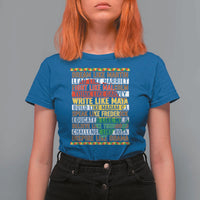Black History Month T Shirt For Women Dream Like Martin Lead Like Harriet