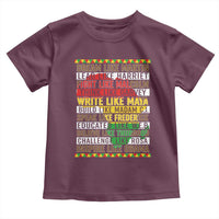 Black History Month Toddler T Shirt Dream Like Martin Lead Like Harriet