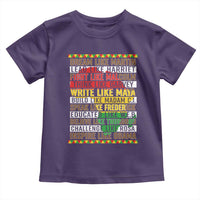 Black History Month Toddler T Shirt Dream Like Martin Lead Like Harriet