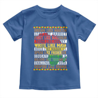 Black History Month Toddler T Shirt Dream Like Martin Lead Like Harriet