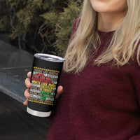 Black History Month Tumbler Cup Dream Like Martin Lead Like Harriet