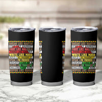 Black History Month Tumbler Cup Dream Like Martin Lead Like Harriet