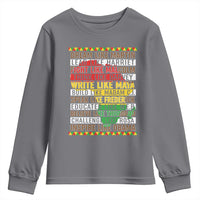 Black History Month Youth Sweatshirt Dream Like Martin Lead Like Harriet