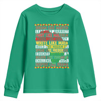 Black History Month Youth Sweatshirt Dream Like Martin Lead Like Harriet