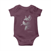 Fck Ice Baby Onesie Funny Cat  Smoking Anti ICE Meme