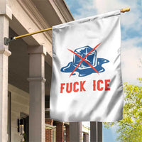 Ice Cube Anti ICE Immigration Human Rights Meme Garden Flag