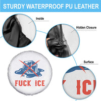 Ice Cube Anti ICE Immigration Human Rights Meme Spare Tire Cover