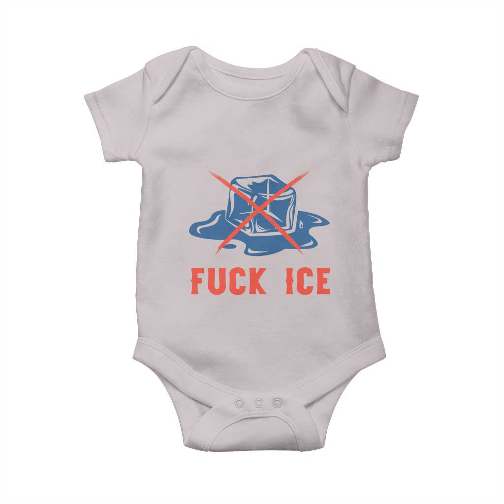 Ice Cube Anti ICE Immigration Human Rights Meme Baby Onesie