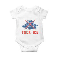 Ice Cube Anti ICE Immigration Human Rights Meme Baby Onesie