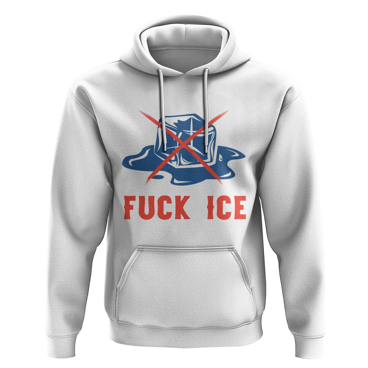 Ice Cube Anti ICE Immigration Human Rights Meme Hoodie