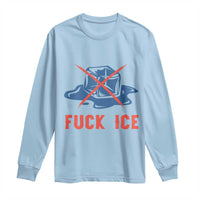 Ice Cube Anti ICE Immigration Human Rights Meme Long Sleeve Shirt
