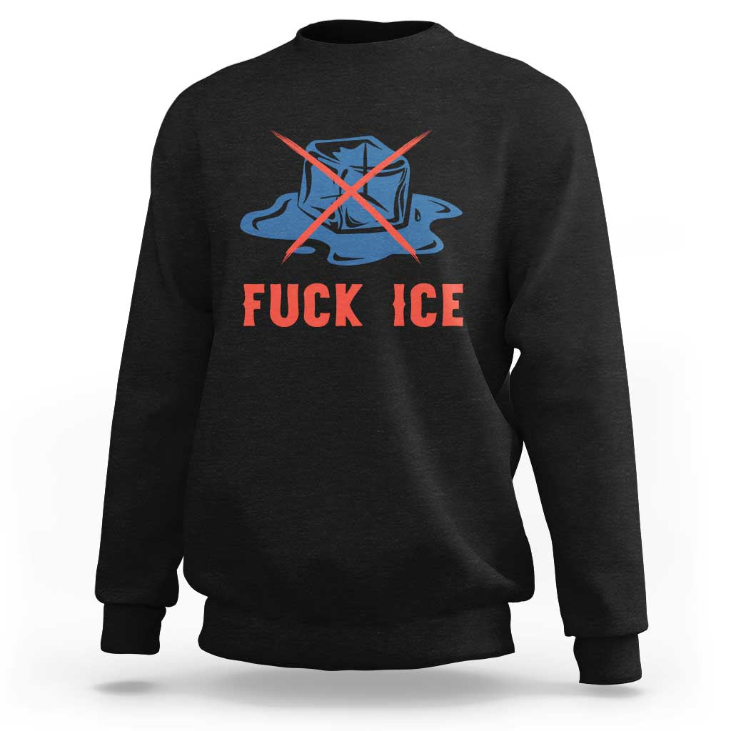 Ice Cube Anti ICE Immigration Human Rights Meme Sweatshirt