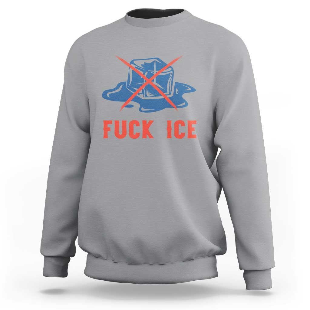 Ice Cube Anti ICE Immigration Human Rights Meme Sweatshirt
