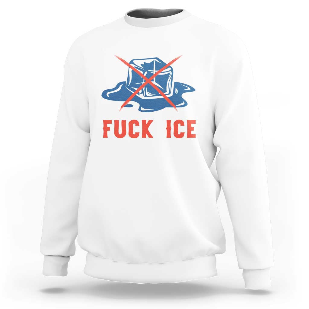 Ice Cube Anti ICE Immigration Human Rights Meme Sweatshirt