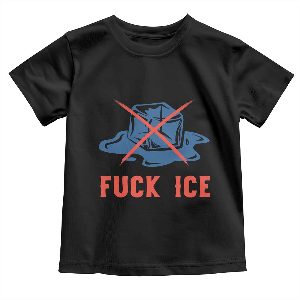 Ice Cube Anti ICE Immigration Human Rights Meme Toddler T Shirt