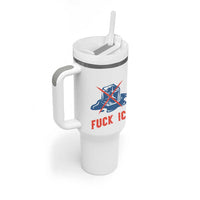 Ice Cube Anti ICE Immigration Human Rights Meme Tumbler With Handle