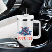Ice Cube Anti ICE Immigration Human Rights Meme Tumbler With Handle