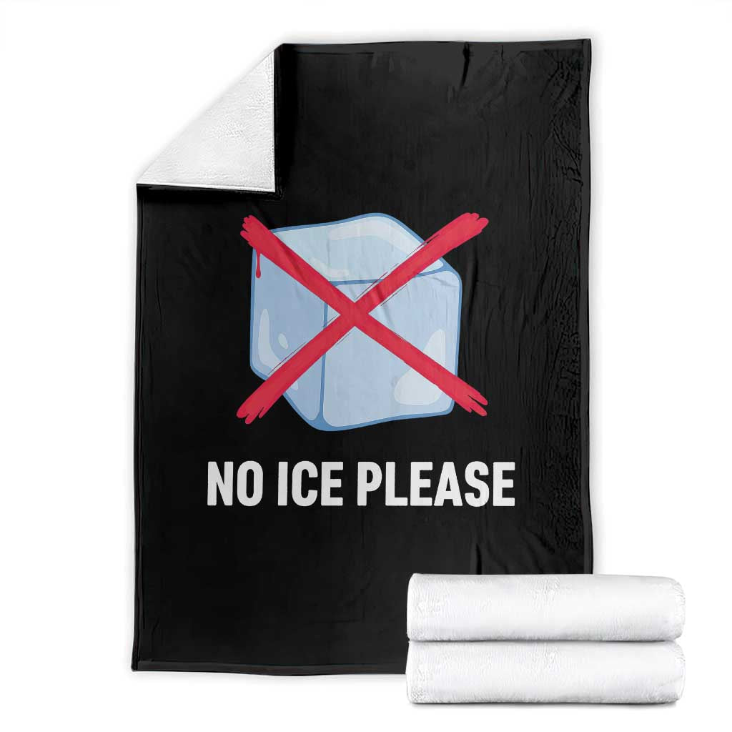 No Ice Please Throw Blanket Ice Cube Anti ICE Deportation Human Rights Protest