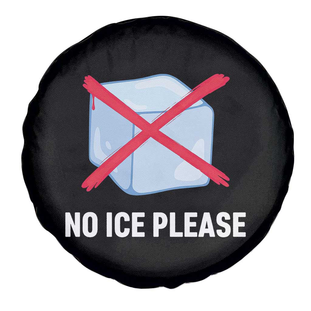 No Ice Please Spare Tire Cover Ice Cube Anti ICE Deportation Human Rights Protest
