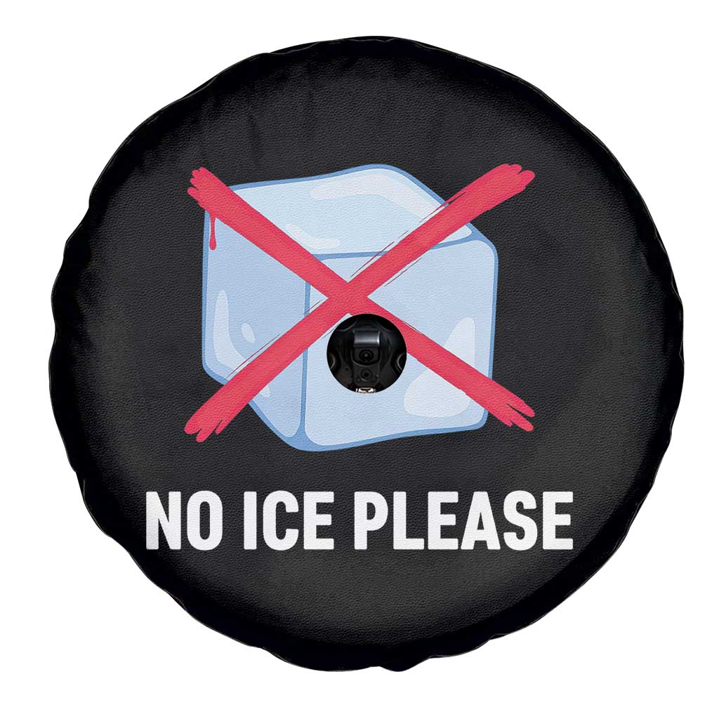 No Ice Please Spare Tire Cover Ice Cube Anti ICE Deportation Human Rights Protest