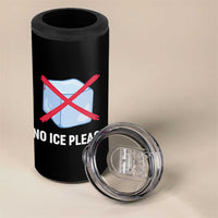 No Ice Please 4 in 1 Can Cooler Tumbler Ice Cube Anti ICE Deportation Human Rights Protest