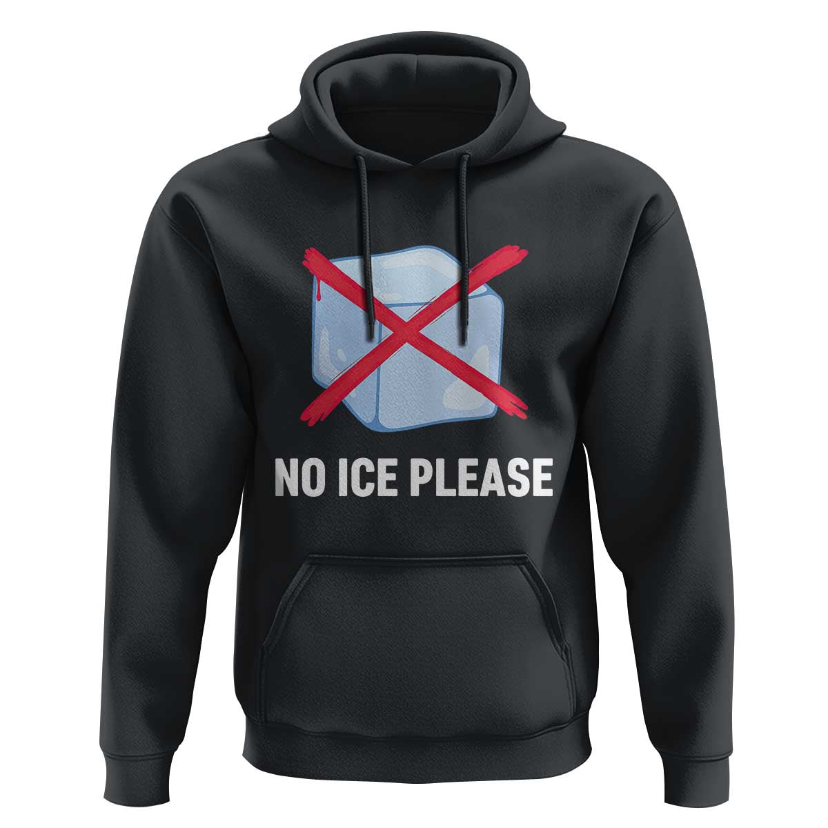 No Ice Please Hoodie Ice Cube Anti ICE Deportation Human Rights Protest