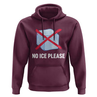 No Ice Please Hoodie Ice Cube Anti ICE Deportation Human Rights Protest