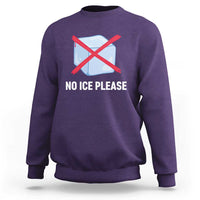 No Ice Please Sweatshirt Ice Cube Anti ICE Deportation Human Rights Protest
