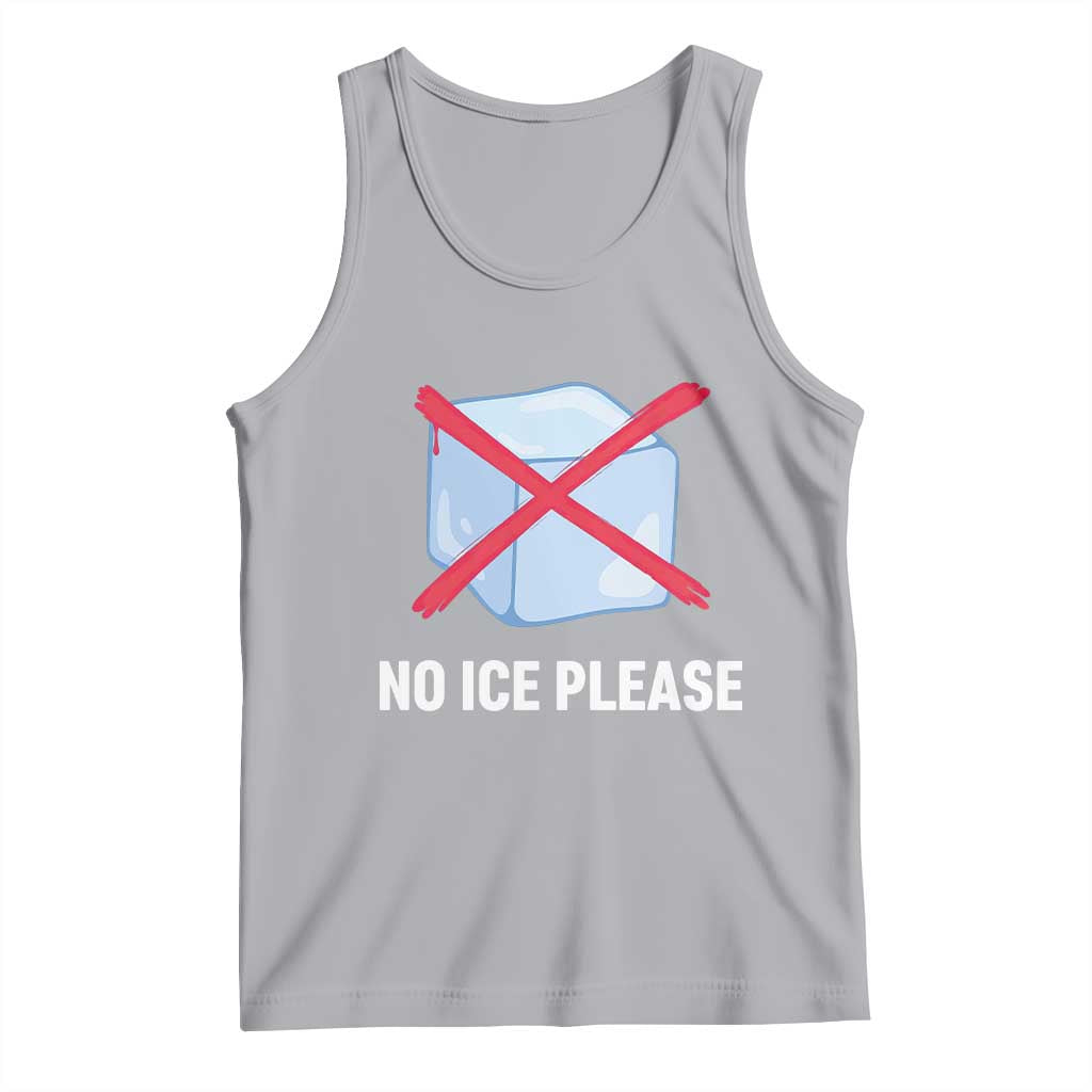 No Ice Please Tank Top Ice Cube Anti ICE Deportation Human Rights Protest