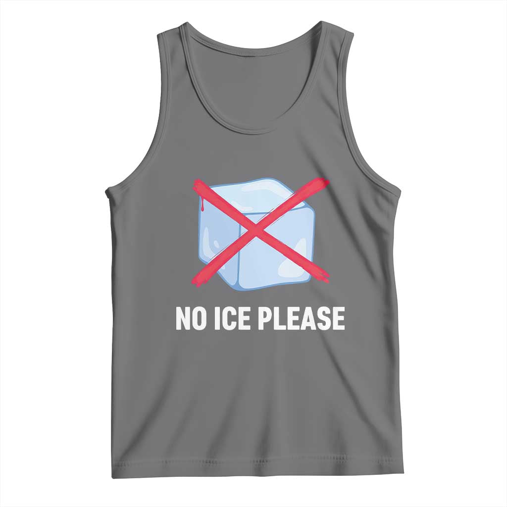 No Ice Please Tank Top Ice Cube Anti ICE Deportation Human Rights Protest