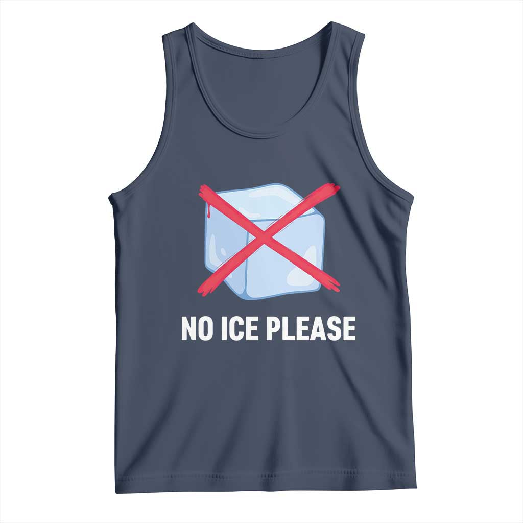 No Ice Please Tank Top Ice Cube Anti ICE Deportation Human Rights Protest