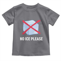 No Ice Please Toddler T Shirt Ice Cube Anti ICE Deportation Human Rights Protest