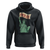 Fck Ice No Human Is Illegal Hoodie Statue of Liberty Anti ICE Immigration Human Rights Protest