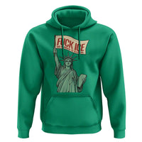 Fck Ice No Human Is Illegal Hoodie Statue of Liberty Anti ICE Immigration Human Rights Protest