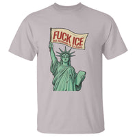 Fck Ice No Human Is Illegal T Shirt Statue of Liberty Anti ICE Immigration Human Rights Protest