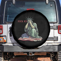 Statue of Liberty Anti ICE Deportation Human Rights Protest Spare Tire Cover