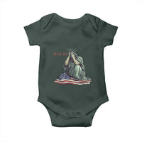 Statue of Liberty Anti ICE Deportation Human Rights Protest Baby Onesie