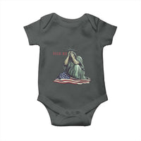 Statue of Liberty Anti ICE Deportation Human Rights Protest Baby Onesie