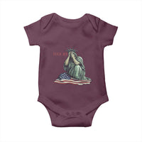 Statue of Liberty Anti ICE Deportation Human Rights Protest Baby Onesie