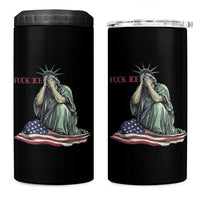 Statue of Liberty Anti ICE Deportation Human Rights Protest 4 in 1 Can Cooler Tumbler