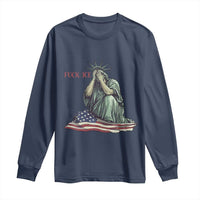 Statue of Liberty Anti ICE Deportation Human Rights Protest Long Sleeve Shirt