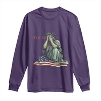 Statue of Liberty Anti ICE Deportation Human Rights Protest Long Sleeve Shirt