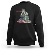 Statue of Liberty Anti ICE Deportation Human Rights Protest Sweatshirt