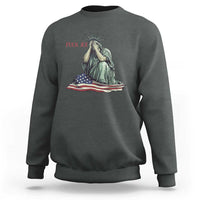 Statue of Liberty Anti ICE Deportation Human Rights Protest Sweatshirt