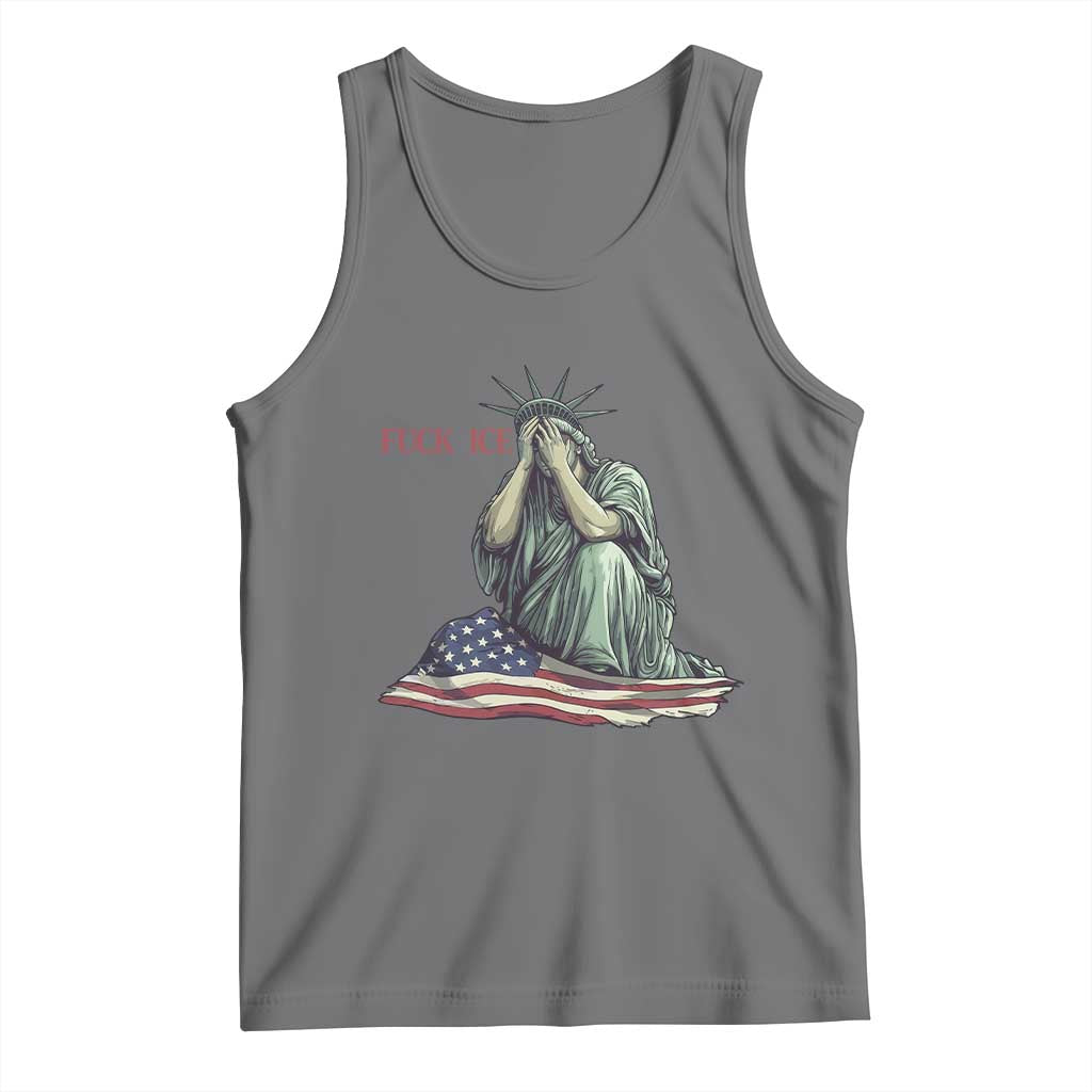Statue of Liberty Anti ICE Deportation Human Rights Protest Tank Top