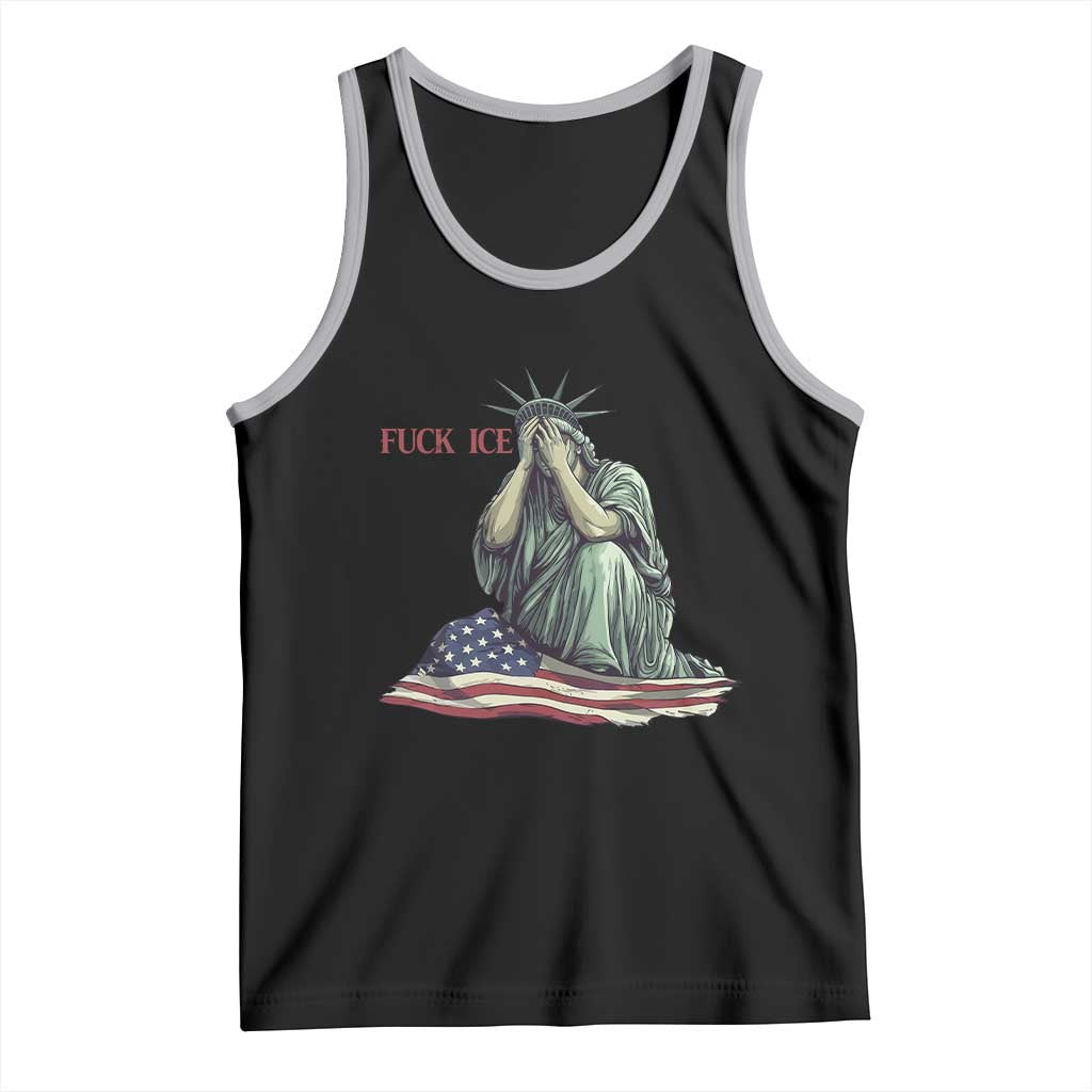 Statue of Liberty Anti ICE Deportation Human Rights Protest Tank Top
