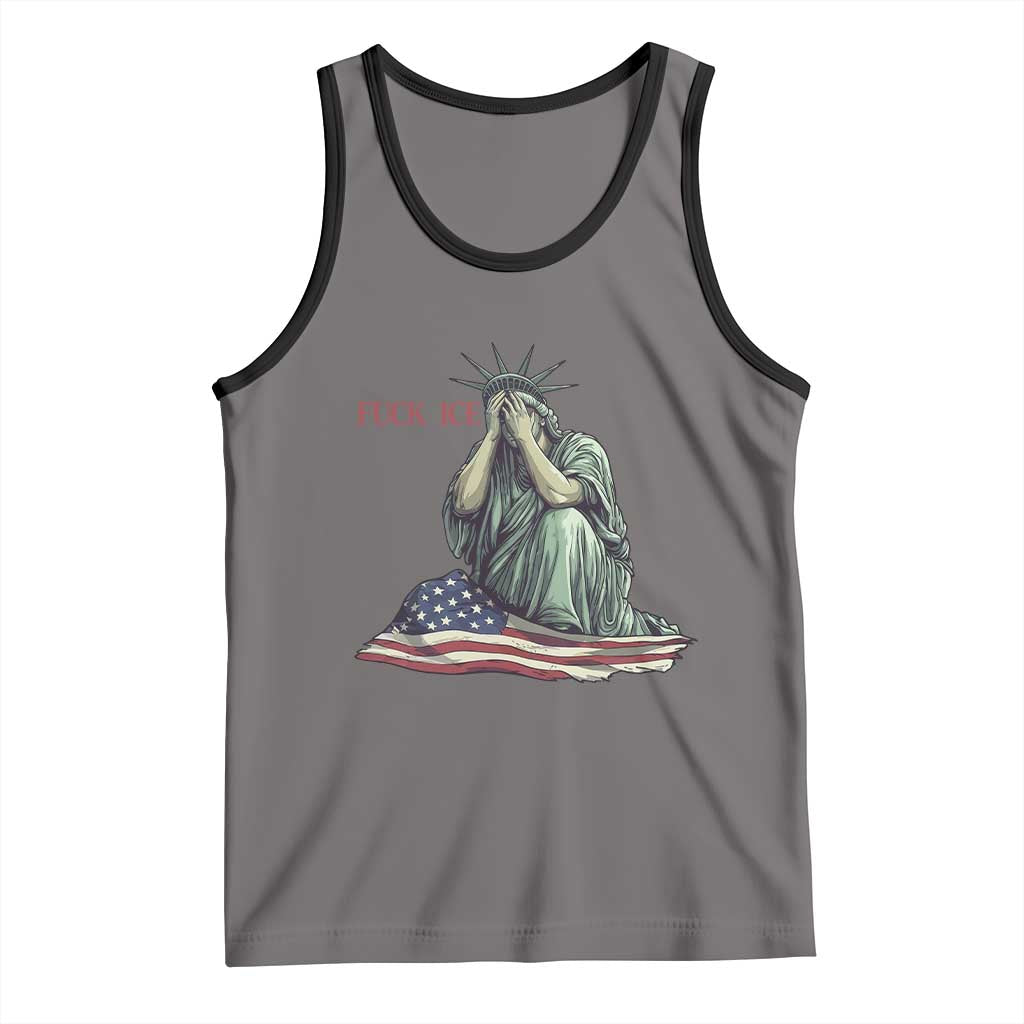 Statue of Liberty Anti ICE Deportation Human Rights Protest Tank Top